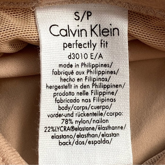 Calvin Klein Nude Hidden Wire Chemise NWT Size Small - Picture 14 of 17
